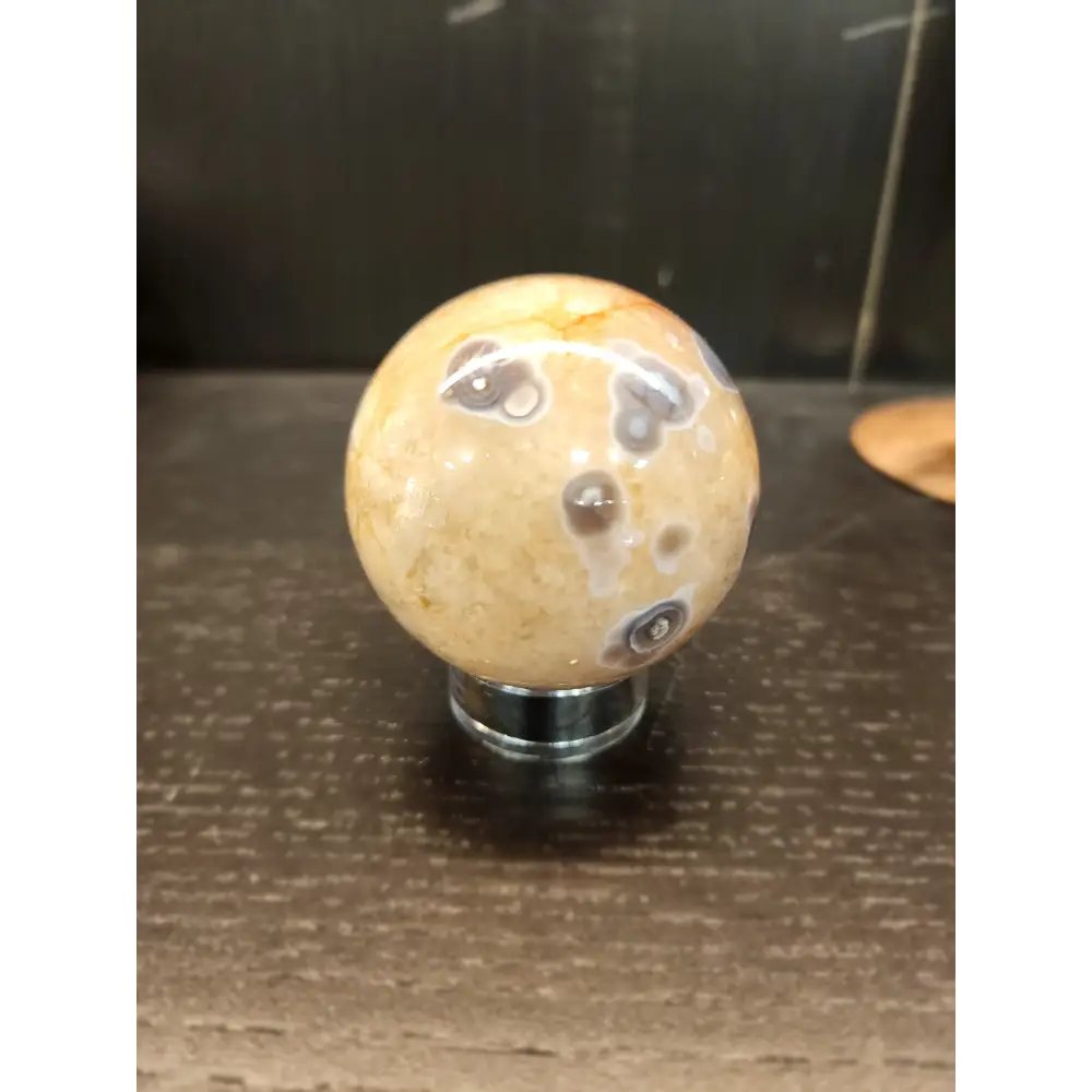🌸💜 Lavender Cherry Blossom Agate Spheres – Tranquility Growth & Inner Beauty! ✨ - 10 - Spheres