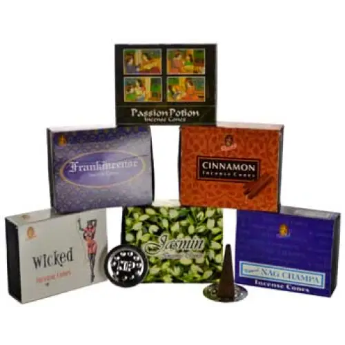Lavender Kamini 10 Cones - Incense & Burners