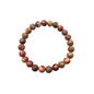 🐆✨ 8mm Leopard Jasper Bead Bracelet – Strength Balance & Grounding! 🌿