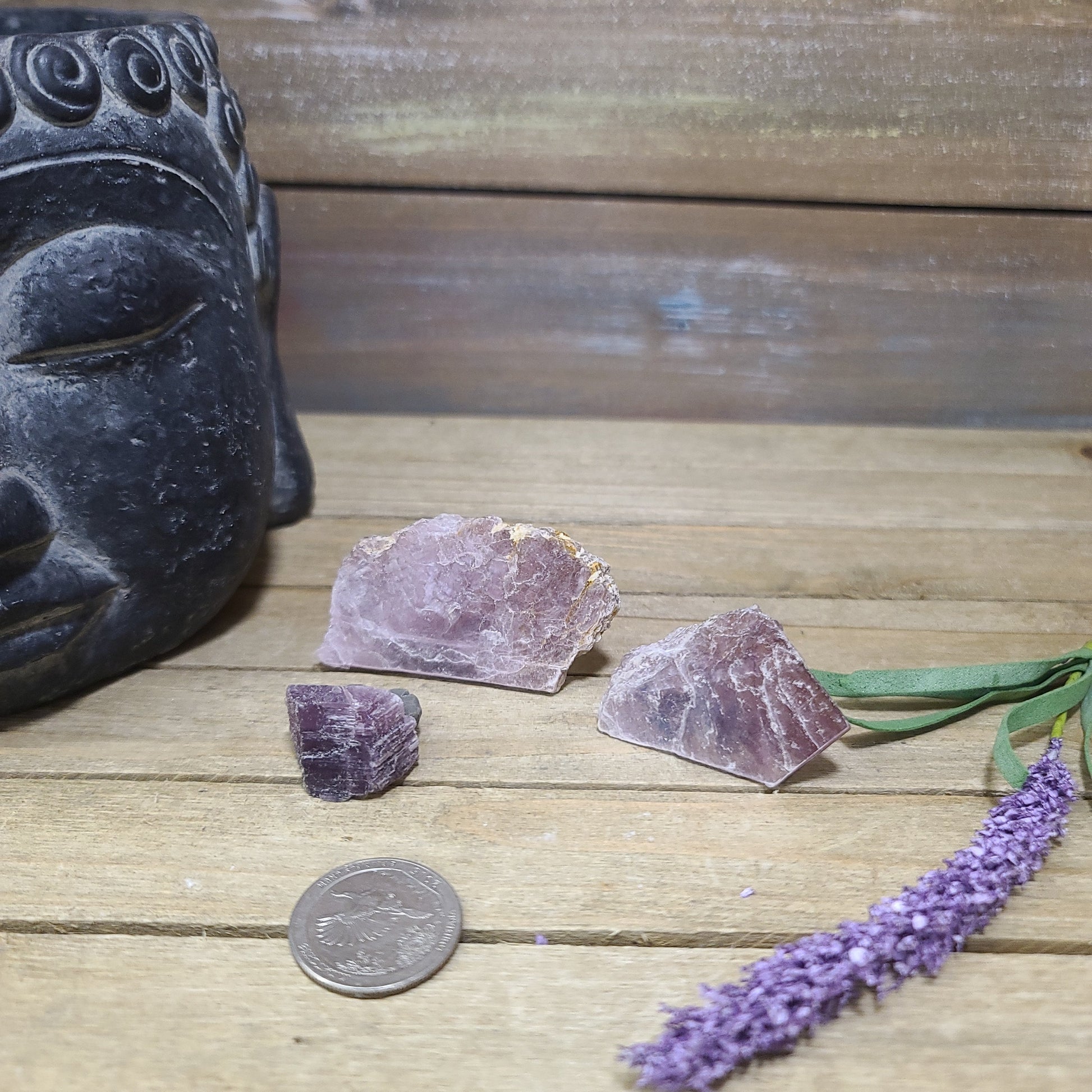 Lepidolite Mini Slabs - Specimens
