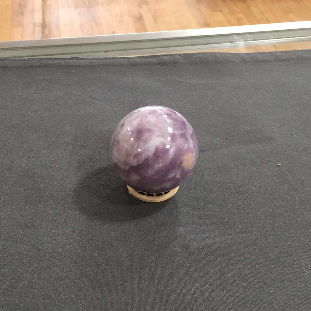 💜🌙 Lepidolite Spheres (2’’) – Calm Balance and Emotional Renewal! INTUITIVE PICK! 🌙💜 - 3- 2’’ - Spheres