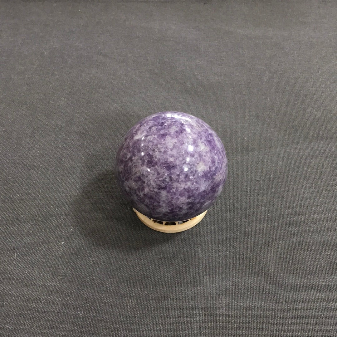 💜🌙 Lepidolite Spheres (2’’) – Calm Balance and Emotional Renewal! INTUITIVE PICK! 🌙💜 - 1 - Spheres