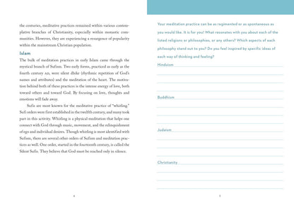 Little Bit of Meditation Guided Journal - Tarot Decks & Divination