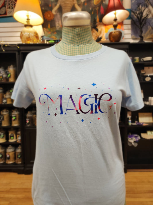 Magic T-Shirt – Wear Your Wonder ✨🔮 - Blue / Medium - Clothing & Apparel