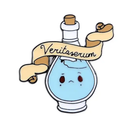 BROOCH LAPEL ENAMEL Magical Pins Pin (Page 1) - Veritaseum Potion - Clothing & Apparel