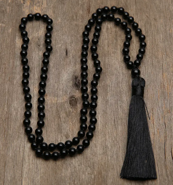 Mala Beads - 6mm Onyx - Jewelry