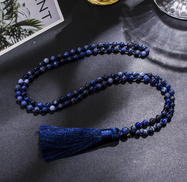 Mala Beads - 6mm Sodalite - Jewelry