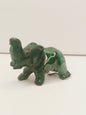 🐾💚 Malachite Animal Carvings – Transformation Protection and Heart Healing ✨ - Elephant