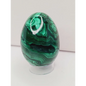 💚🥚 Malachite Egg – Transformative Beauty Growth and Heart Healing! ✨ - 2 3/4’’’ Egg - Spheres