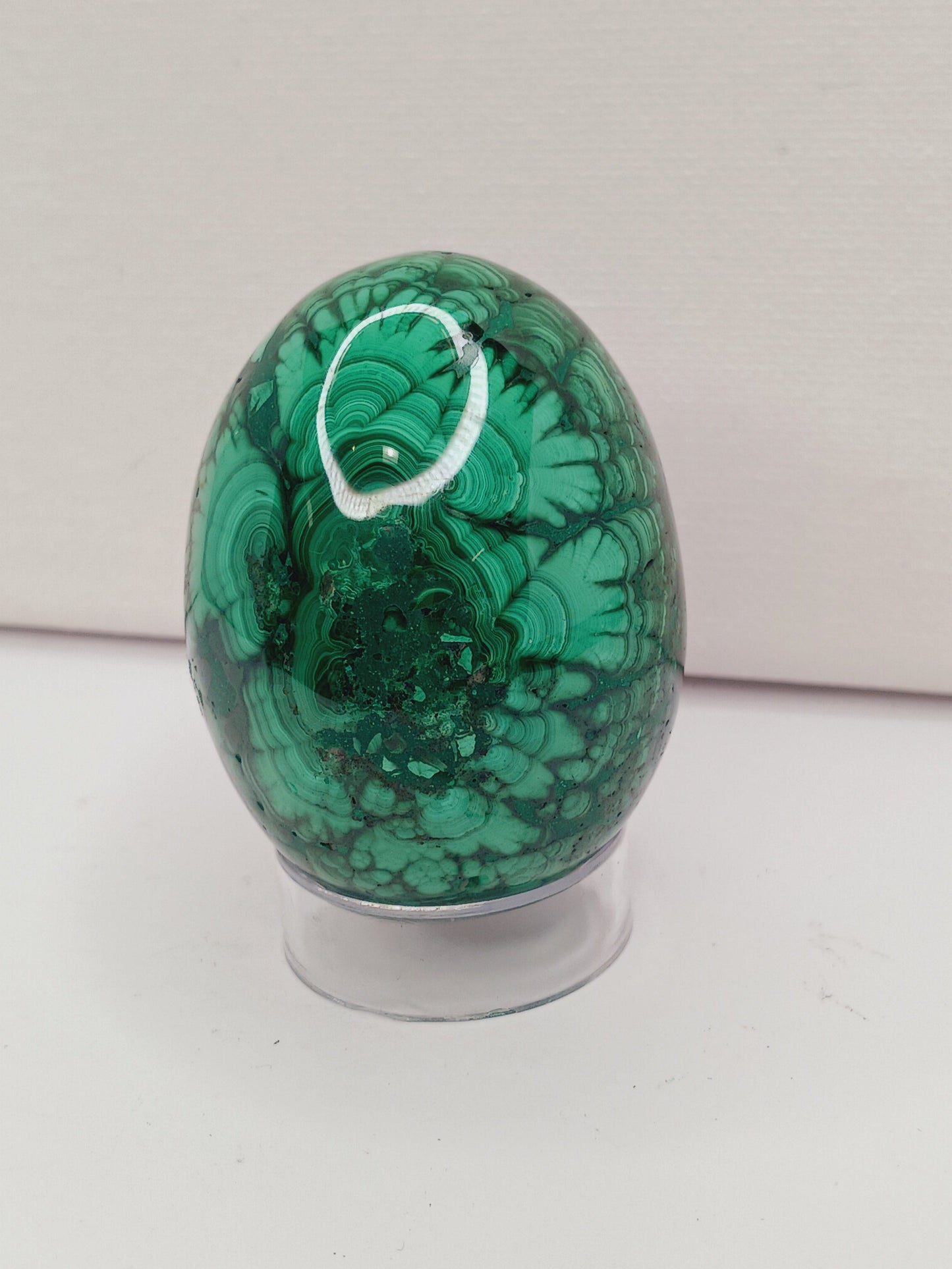 💚🥚 Malachite Egg – Transformative Beauty Growth and Heart Healing! ✨ - 2 3/8’’’ Egg - Spheres