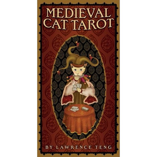 🐾✨ Medieval Cat Tarot – 78-Card Deck and Guidebook – Aristocratic Wisdom Feline Flair and Esoteric Symbolism 🏰 - Tarot