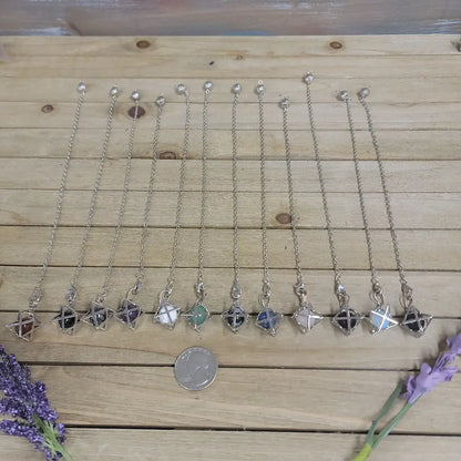 MERKABA / CRYSTAL PENDULUM - Pendulums & Mats