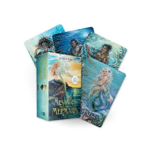 🌊✨ Messages from the Mermaids – 44-Card Deck and Guidebook by Karen Kay – Dive Deep Listen and Embrace Oceanic Wisdom 🐚