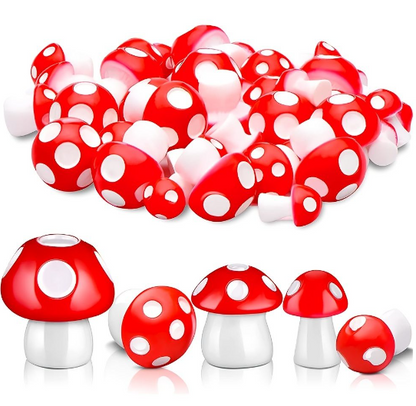 Mini Mushrooms for Fairy Gardens - 15 PCS Mushrooms - Fairy Gardens