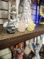 Little Stone Carvings- Owl Gnome Fairy Mushroom Llama Middle fingers and Bats - gnome