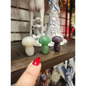 Little Stone Carvings- Owl Gnome Fairy Mushroom Llama Middle fingers and Bats - mushroom