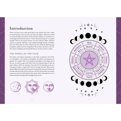 Modern-Day Witch 2024 Wheel of the Year 17-Month Planner - Tarot Decks & Divination