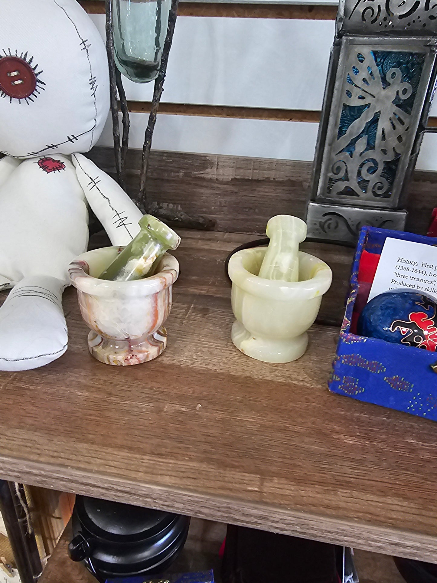🪨✨ Mortar & Pestle Variety – Essential Tools for Magical Blending & Kitchen Witchery! 🌿 - Small - Herbs & Accessories