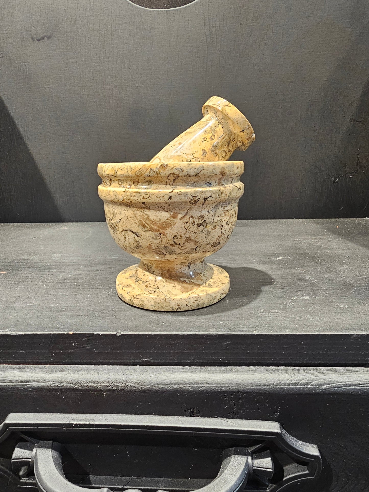 🪨✨ Mortar & Pestle Variety – Essential Tools for Magical Blending & Kitchen Witchery! 🌿 - Small Concreation - Herbs &
