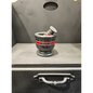 🪨✨ Mortar & Pestle Variety – Essential Tools for Magical Blending & Kitchen Witchery! 🌿 - Medium Black/Red Stripe