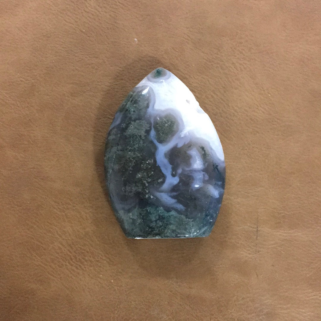 Moss Agate Freeform - 12 - Free Forms