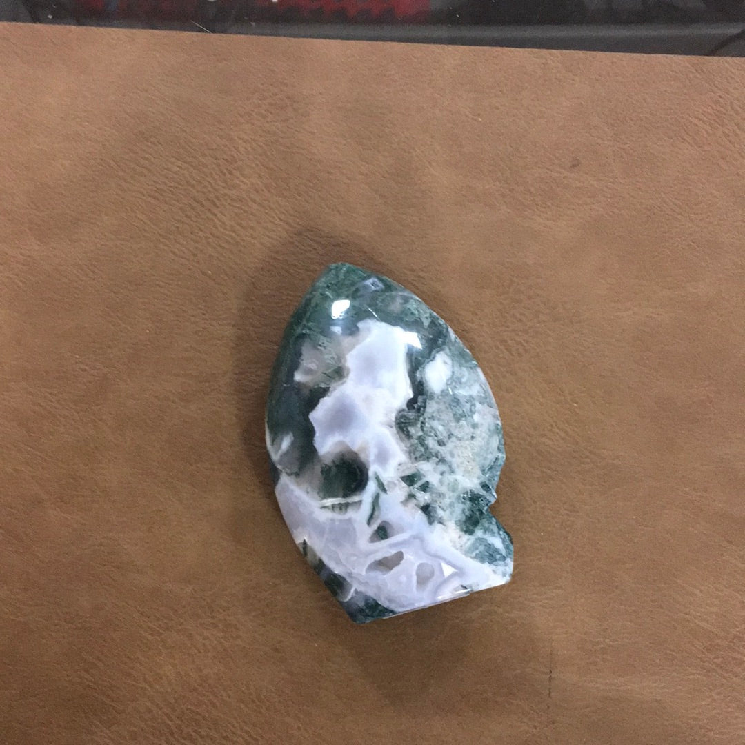 Moss Agate Freeform - 13 - Free Forms