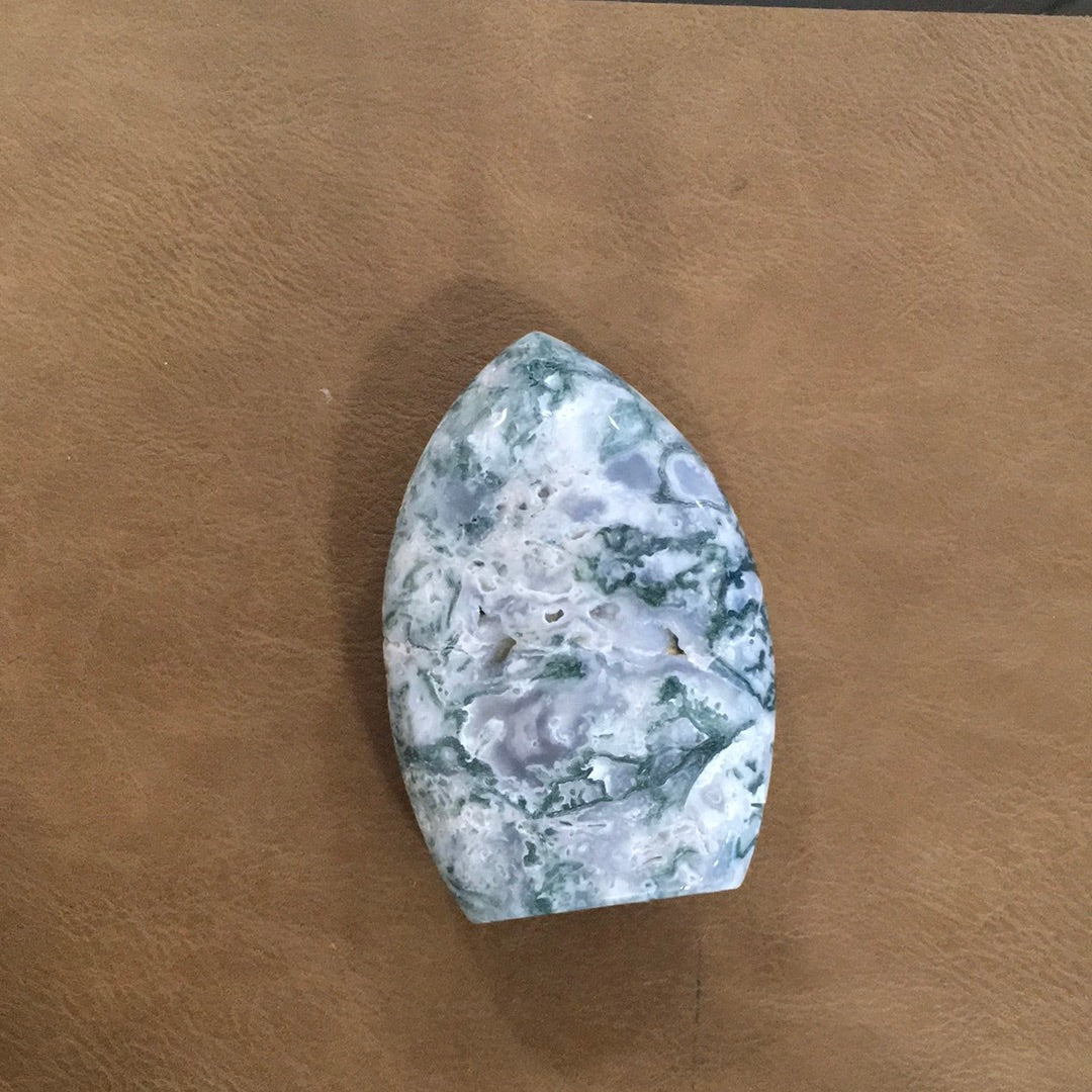 Moss Agate Freeform - 14 - Free Forms