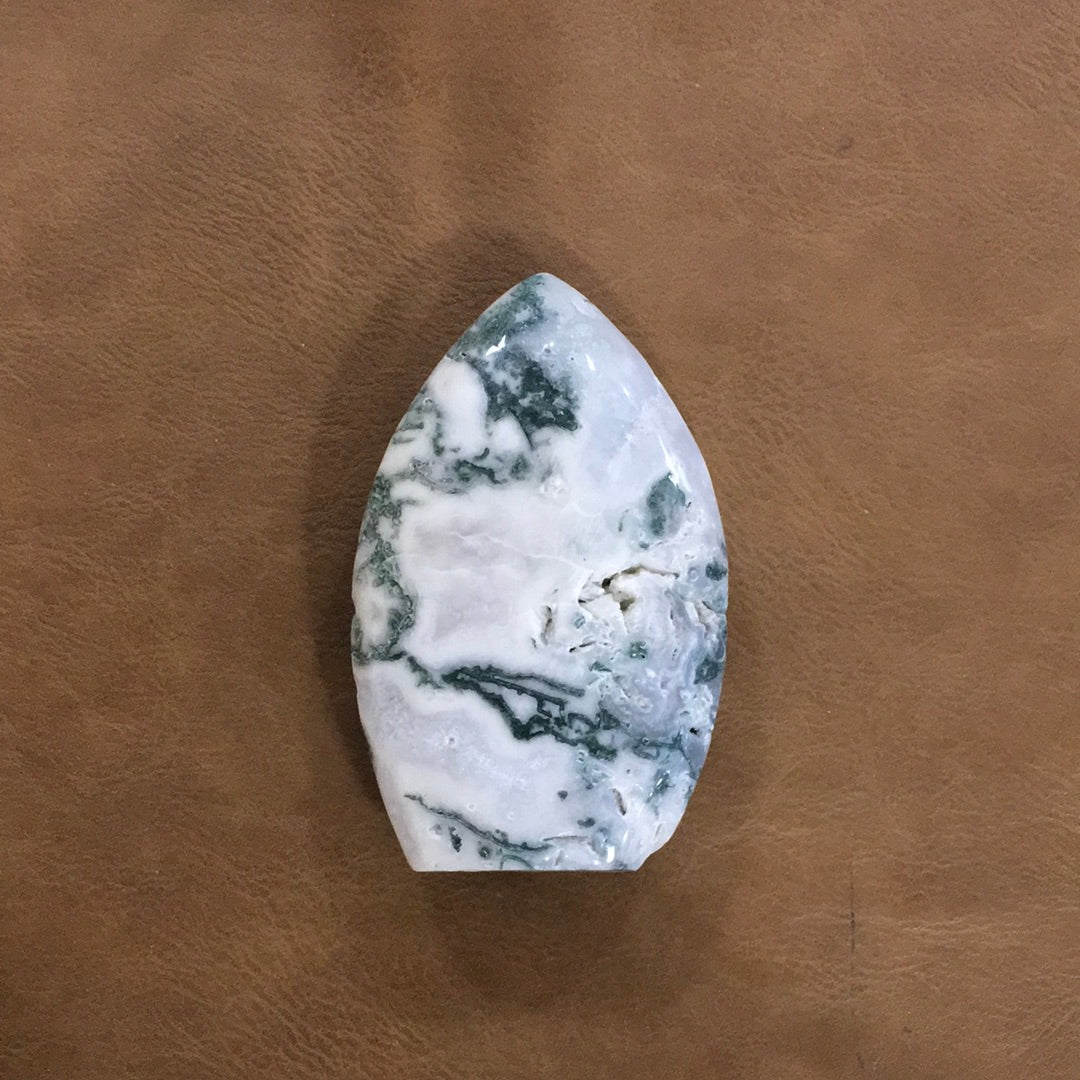 Moss Agate Freeform - 9 - Free Forms