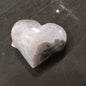 Incredible Moss Agate Palmstones and Hearts - Heart - PALM