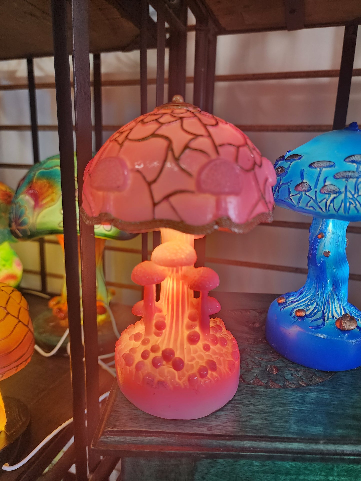 Mushroom Lamps (2 Sizes) and Different Styles - 15cm / 5 - Home Decor