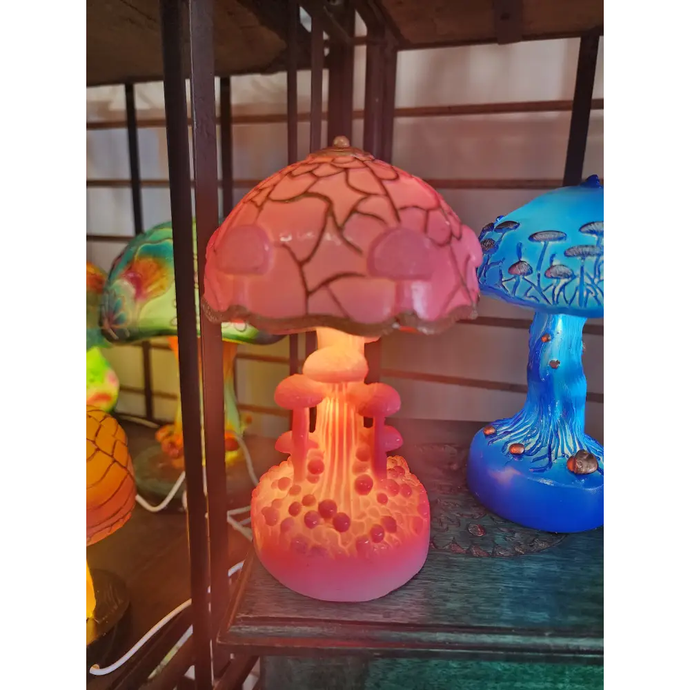Mushroom Lamps (2 Sizes) and Different Styles - 15cm / 5 - Home Decor