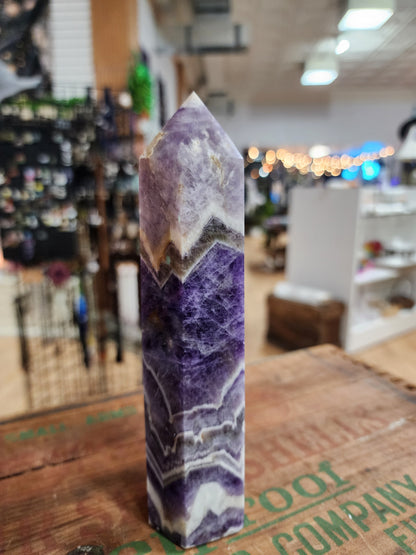 💜✨ Mystical Elegance: Dream Amethyst Towers – Intuition Tranquility & Spiritual Beauty! 🌙 - 15 - 7’’ - Towers