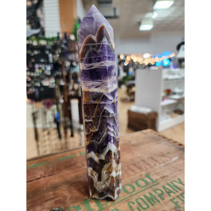 💜✨ Mystical Elegance: Dream Amethyst Towers – Intuition Tranquility & Spiritual Beauty! 🌙 - 9 - 7 3/4’’ - Towers