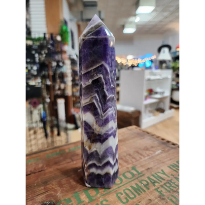 💜✨ Mystical Elegance: Dream Amethyst Towers – Intuition Tranquility & Spiritual Beauty! 🌙 - 10 - 7 3/4’’ - Towers