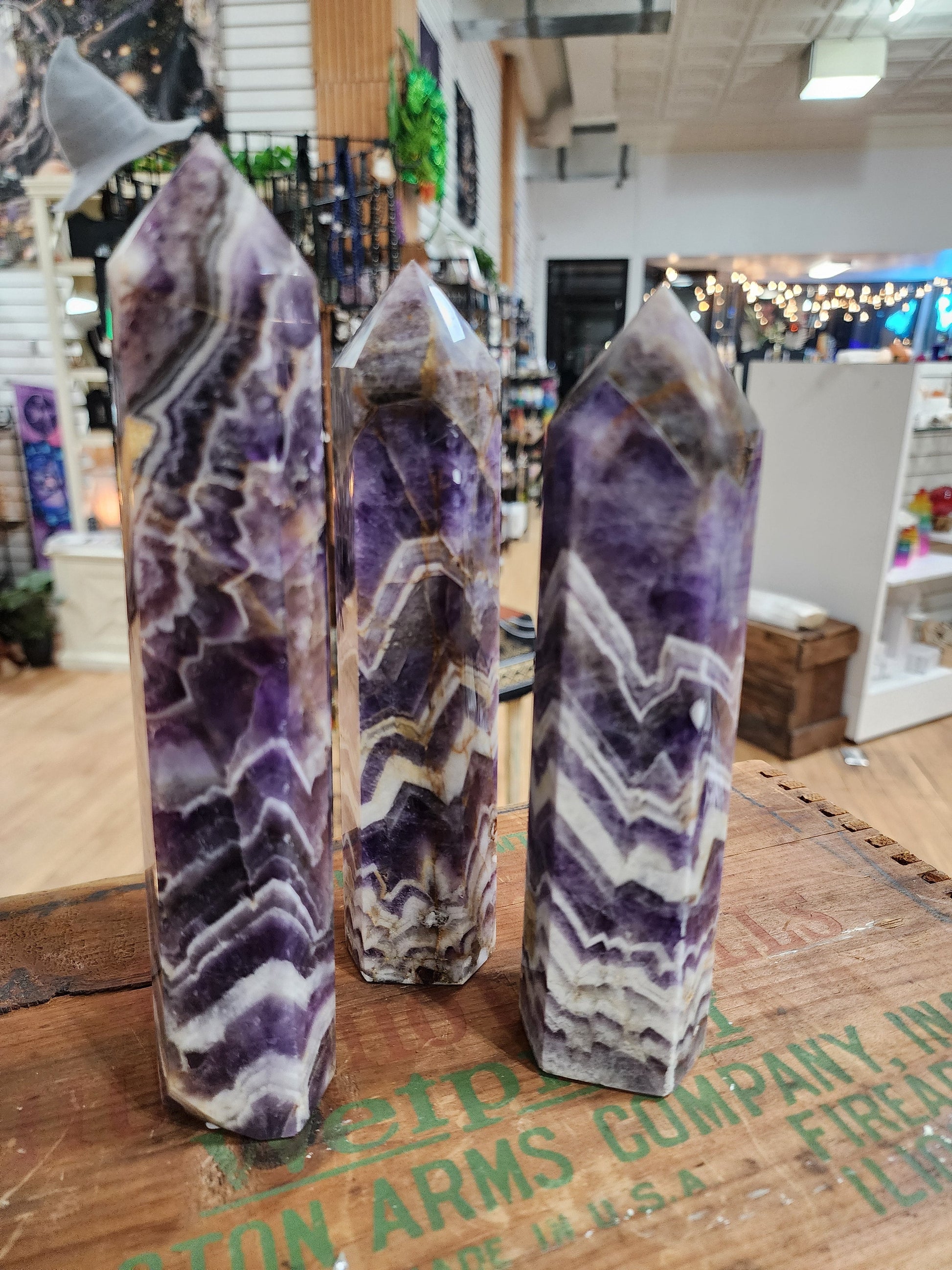 💜✨ Mystical Elegance: Dream Amethyst Towers – Intuition Tranquility & Spiritual Beauty! 🌙 - Towers