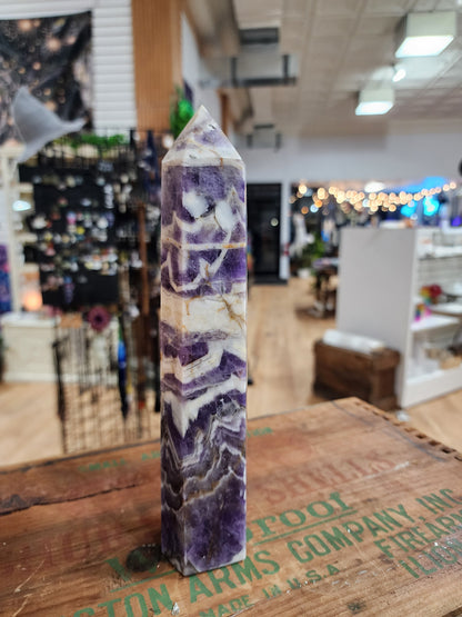 💜✨ Mystical Elegance: Dream Amethyst Towers – Intuition Tranquility & Spiritual Beauty! 🌙 - 1 - 8 3/4’’ - Towers