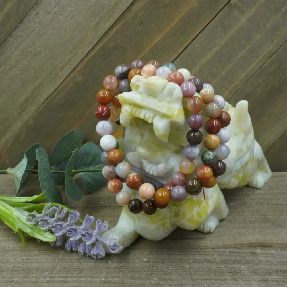 Ocean Jasper Bracelet - 8mm - OMC BRACELETS