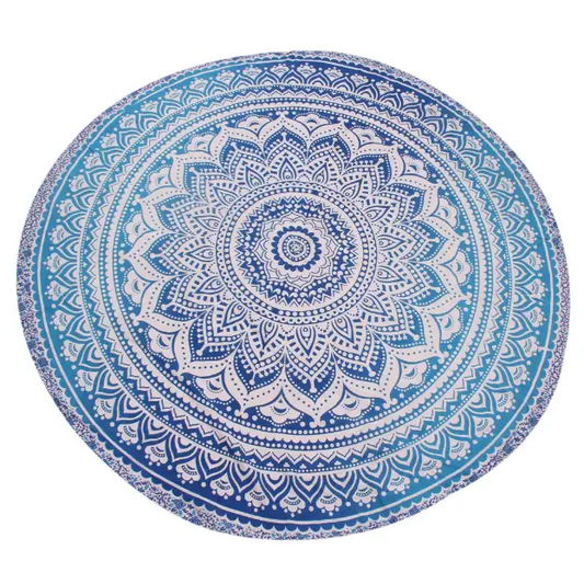 Ombre Round Mandala Wall Hanging 72’’ - Tapestry