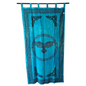 OWL Cotton Curtain 44x88’’ Turquoise - Tapestry