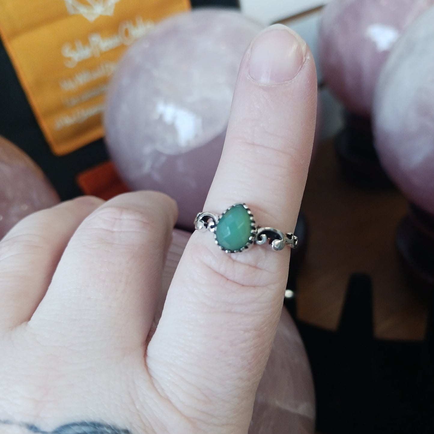 💍✨ Petite Crystal Power Rings – Sterling Silver Plated ✨💍 - Jewelry