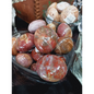 🌳✨ Petrified Wood Palm Stone Intuitive Pick – Grounding Ancient Wisdom and Transformation 🤲 - PALM