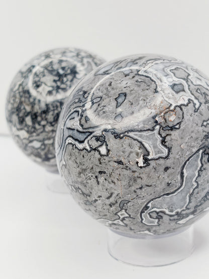 🎨✨ Picasso Stone Spheres – Creativity Grounding and Artistic Inspiration! 🪨 - Spheres