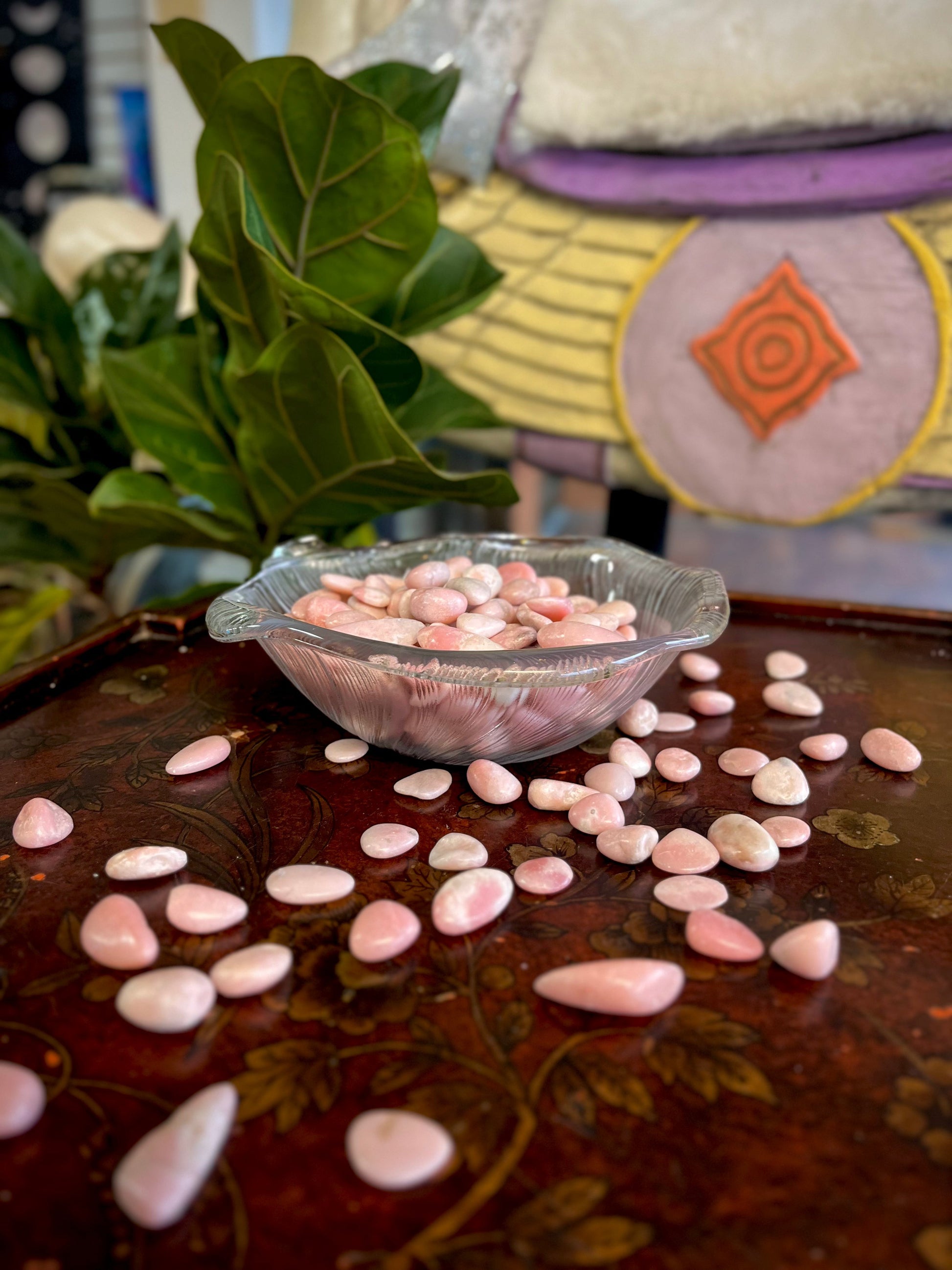 Pink Opal Tumbles - Tumbles