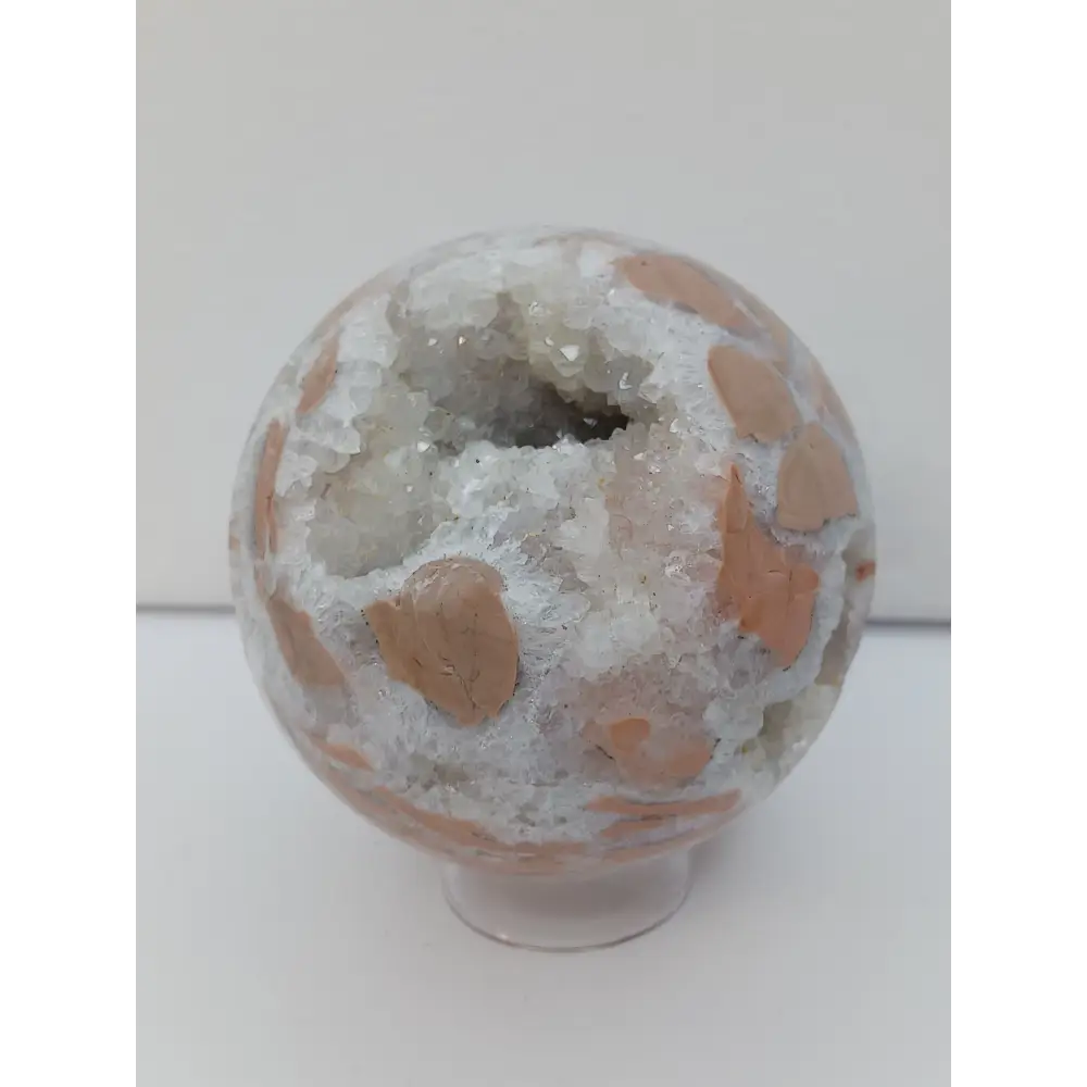 🌸✨ Pink Sakura Agate Sphere – Joy Growth and Gentle Healing ✨🌸 - Spheres