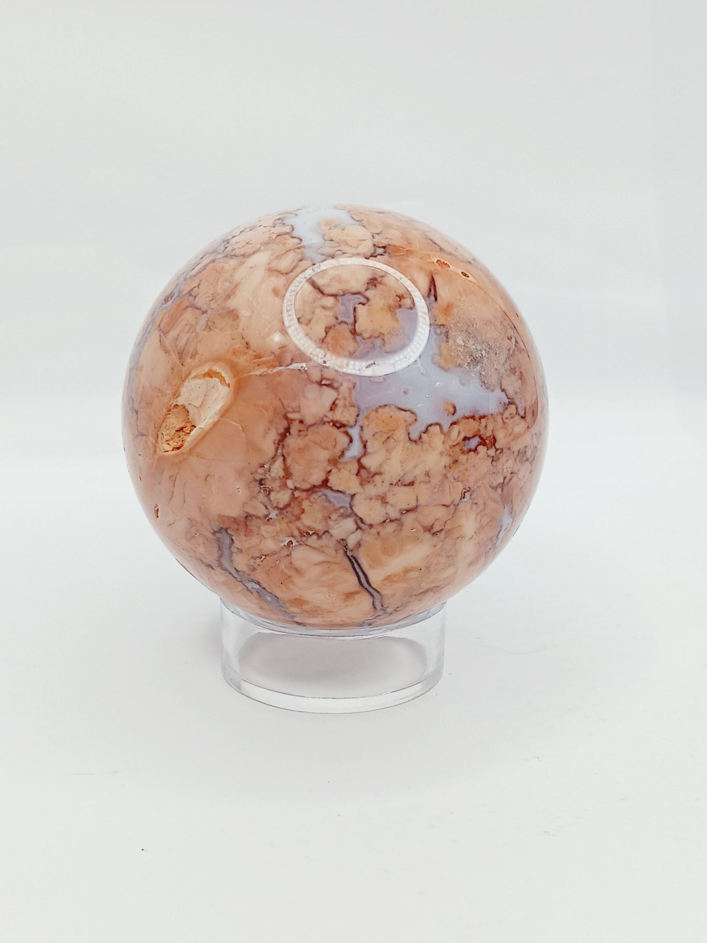 🌸✨ Pink Sakura Agate Sphere – Joy Growth and Gentle Healing ✨🌸 - 3 - 2.5’’ - Spheres