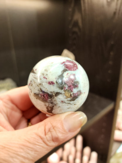 🌸💗 Pink Tourmaline Spheres – Harmonizing Energy Crystals! ✨ - 13 - Spheres
