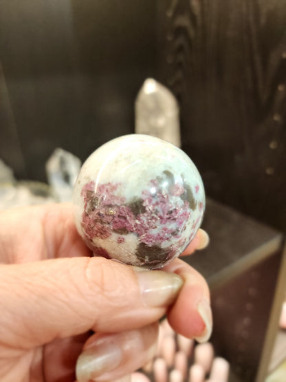 🌸💗 Pink Tourmaline Spheres – Harmonizing Energy Crystals! ✨ - 16 - Spheres