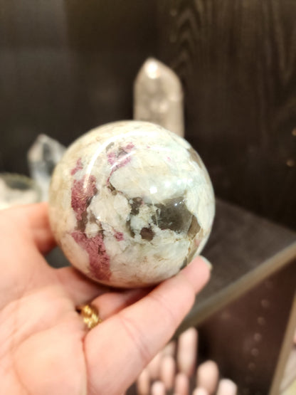 🌸💗 Pink Tourmaline Spheres – Harmonizing Energy Crystals! ✨ - 2 - Spheres