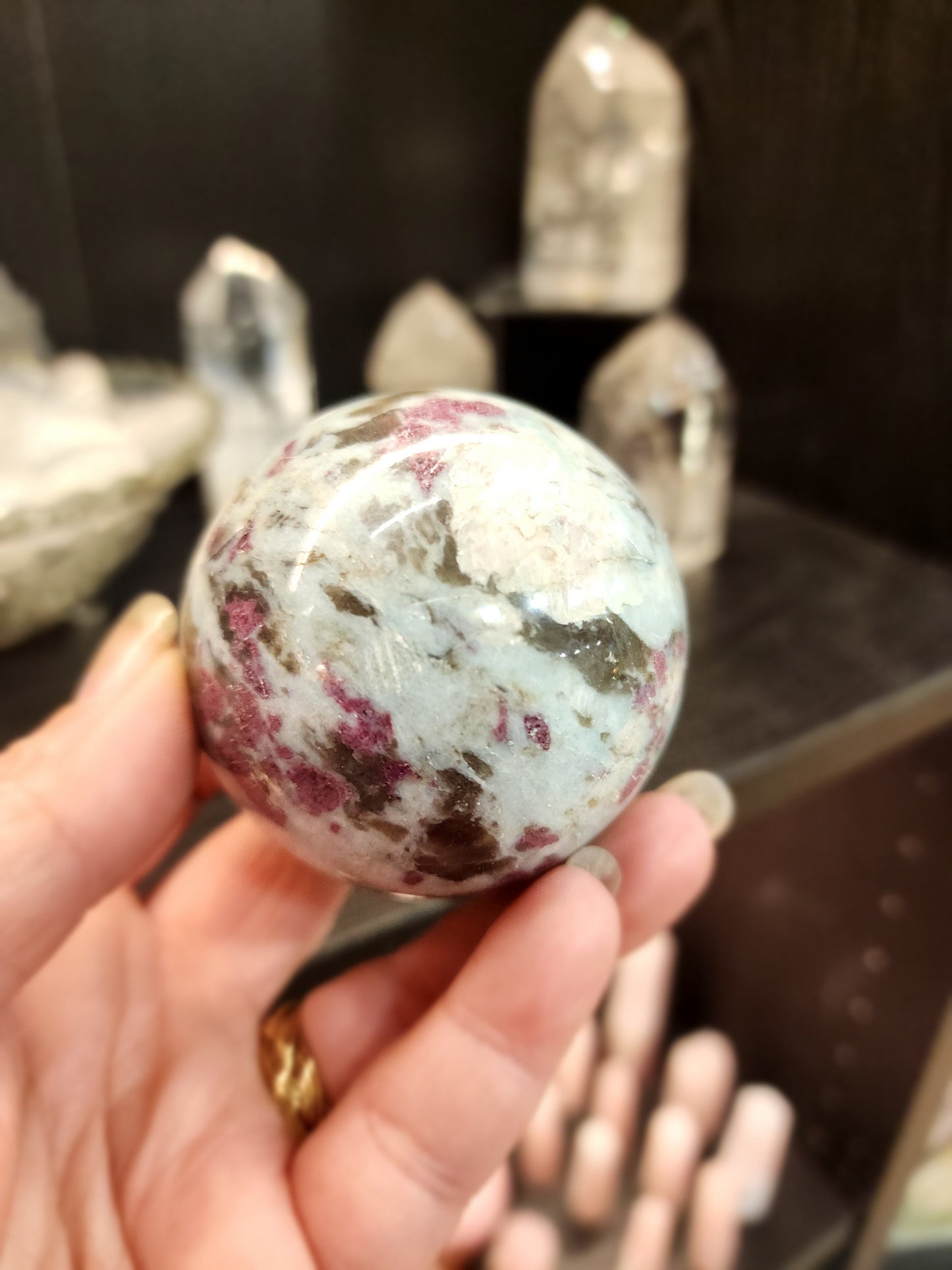 🌸💗 Pink Tourmaline Spheres – Harmonizing Energy Crystals! ✨ - 5 - Spheres