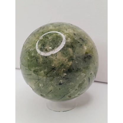 💚✨ Prehnite Sphere – Heart Healing & Peaceful Protection! 🌿 - Spheres